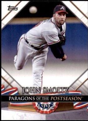 John Smoltz #PP-15 Baseball Cards 2022 Topps Update Paragons of the Postseason