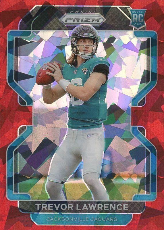 Trevor Lawrence Rookie top Card Panini Prizm #331 Card RC Jacksonville Jaguars