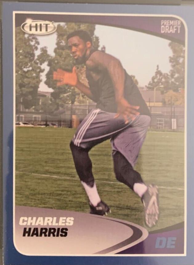 Charles Harris [Blue] 91 Prices 2017 Sage Hit Premier Draft