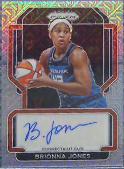 Brionna Jones [Mojo] #SG-BJN Basketball Cards 2022 Panini Prizm WNBA Signatures