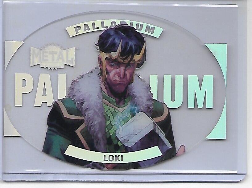 Loki #P-12 2024 SkyBox Metal Universe Avengers Palladium