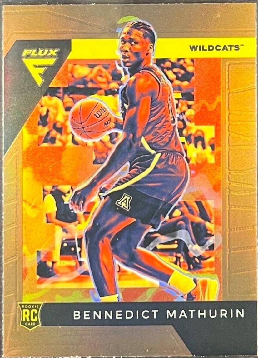 Bennedict Mathurin [Bronze] #11 Basketball Cards 2022 Panini Chronicles Draft Picks Flux