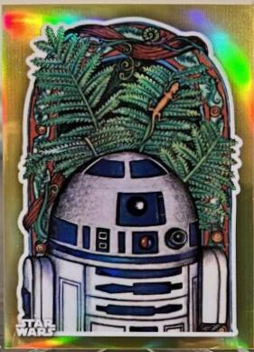 R2-D2 [Gold Refractor] #65 Star Wars 2023 Topps Chrome