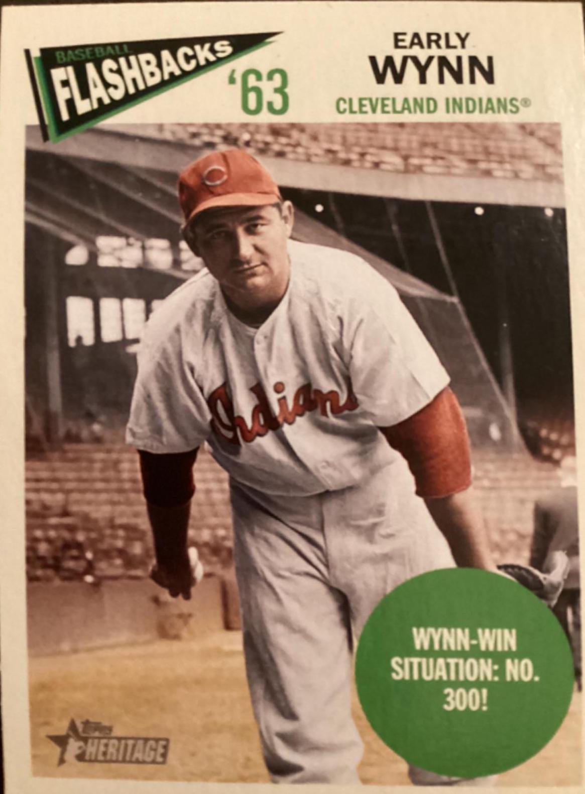 Early Wynn #BF-EW Baseball Cards 2012 Topps Heritage Baseball Flashbacks