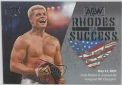 Cody Rhodes #RS-6 Wrestling Cards 2021 Upper Deck AEW Rhodes to Success Prices