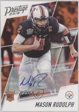 Mason Rudolph [Signature] #236 Football Cards 2018 Panini Prestige