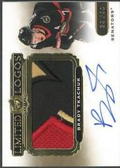 Brady Tkachuk #LL-BT Hockey Cards 2020 Upper Deck The Cup Limited Logos Jumbo Patch Auto Prices