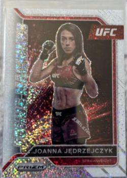 Joanna Jedrzejczyk [White Sparkle] #20 Ufc Cards 2022 Panini Prizm UFC Bonus Machines