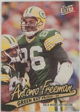 Antonio Freeman [Gold Medallion] #G171 Football Cards 1997 Ultra