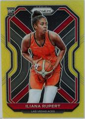 Iliana Rupert [Gold Prizm] #100 Basketball Cards 2021 Panini Prizm WNBA Prices