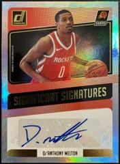 De'Anthony Melton #DMT Basketball Cards 2018 Panini Donruss Significant Signatures Prices