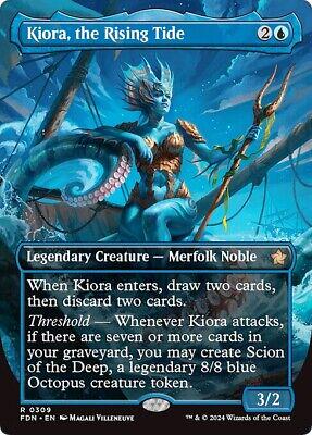 Kiora, the Rising Tide [Foil] #309 Magic Foundations