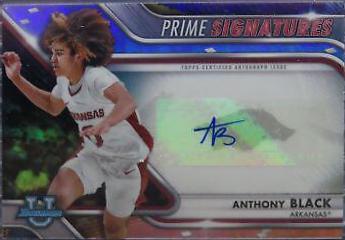 Anthony Black #PCS-ABL Basketball Cards 2022 Bowman Chrome University Prime Signatures