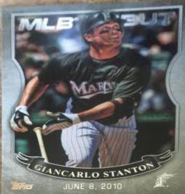 Giancarlo Stanton #MLBD-34 Baseball Cards 2016 Topps MLB Debut