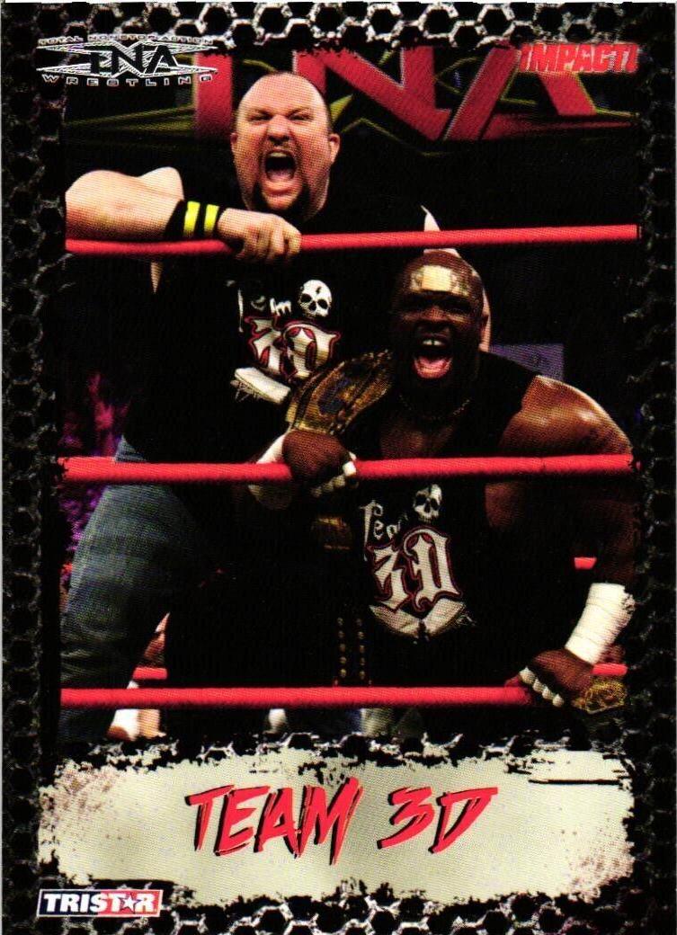 Team 3D #37 Wrestling Cards 2008 TriStar TNA Impact