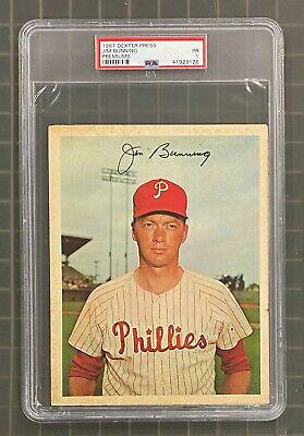 Jim Bunning Baseball Cards 1967 Dexter Press Premiums