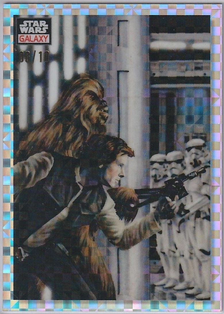 Sneaking Around Danger [X-fractor] #46 Star Wars 2023 Topps Chrome Galaxy