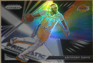 Anthony Davis [Silver Prizm] #21 Basketball Cards 2021 Panini Prizm Prizmatic