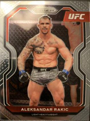 Aleksandar Rakic #16 Ufc Cards 2021 Panini Prizm UFC