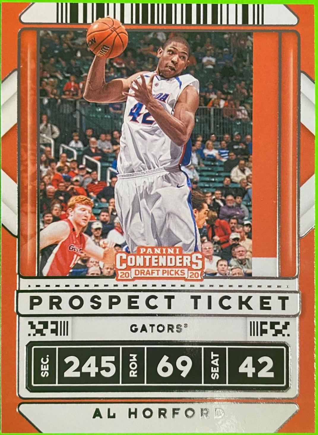 Al Horford 16v #16v Basketball Cards 2020 Panini Contenders Draft Picks