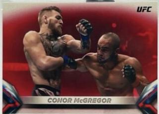 Conor McGregor [Red] #6 Ufc Cards 2018 Topps UFC Knockout