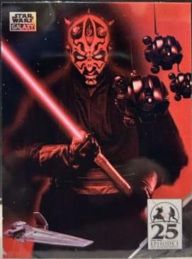 Darth Maul's Assets #AM-4 Star Wars 2024 Topps Chrome Galaxy Art of Darth Maul