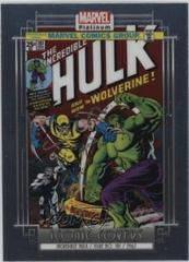 Incredible Hulk #IC07 Marvel 2023 Upper Deck Platinum Iconic Covers Prices