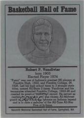 Robert Vandivier Basketball Cards 1986 Hall of Fame Metallic Prices