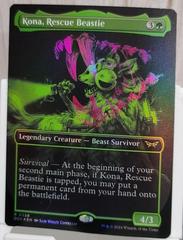 Kona, Rescue Beastie [Foil] #187 Magic Duskmourn: House of Horror Prices