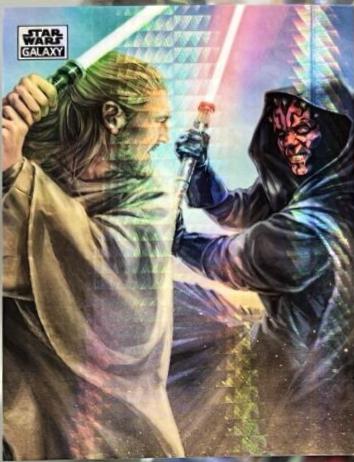 Warriors of the Force [Prism Refractor] #1 Star Wars 2024 Topps Chrome Galaxy