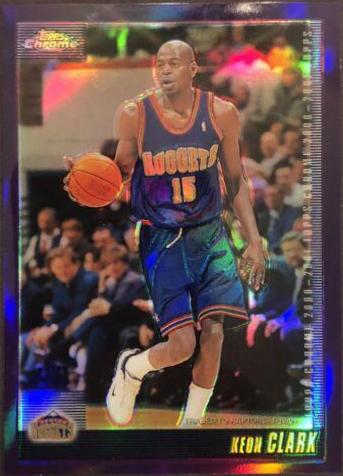 Keon Clark #49 Basketball Cards 2000 Topps Chrome