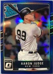 Aaron Judge [Blue] #38 Baseball Cards 2017 Panini Donruss Optic Prices