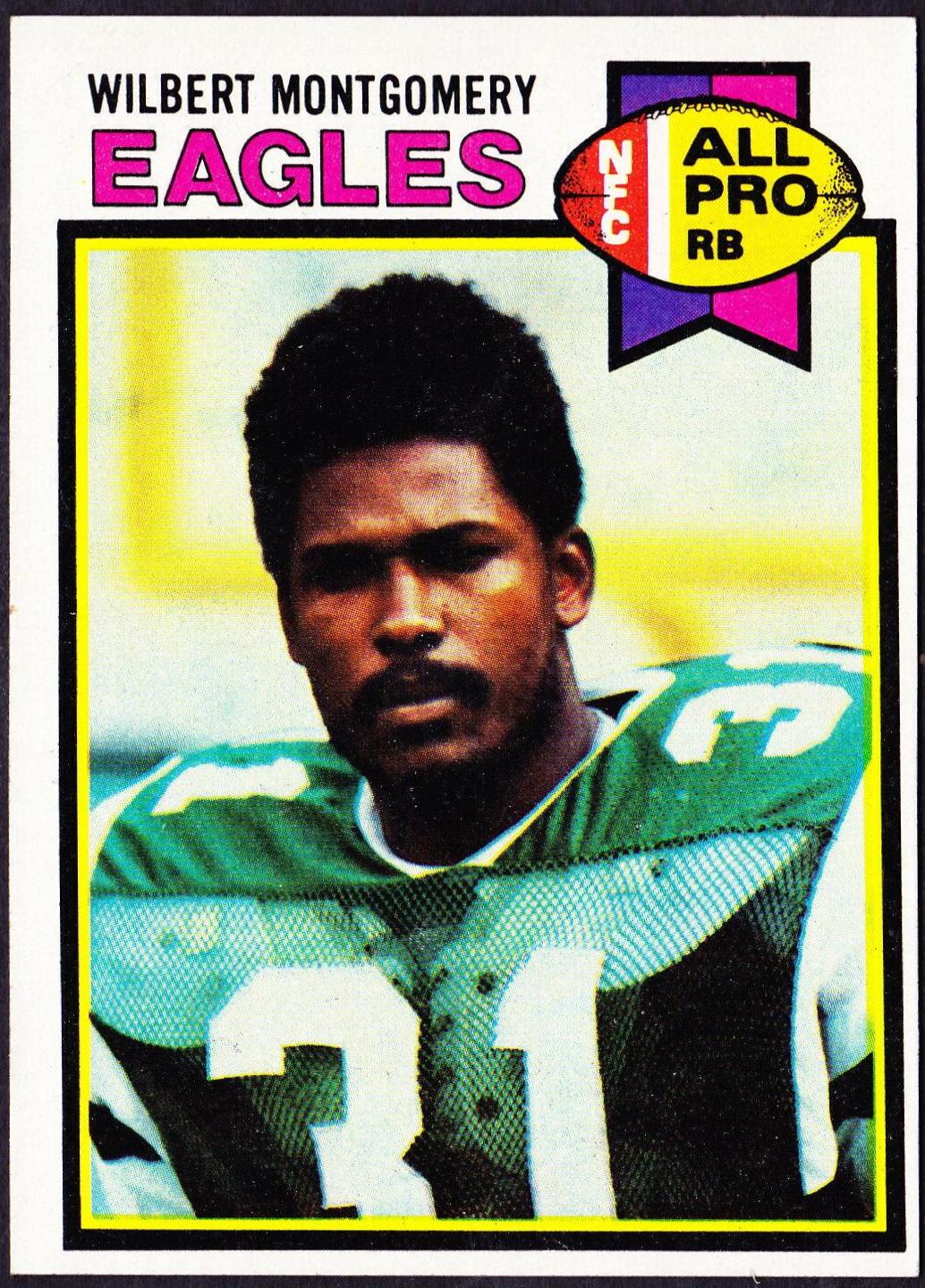 Wilbert Montgomery #85 Football Cards 1979 Topps