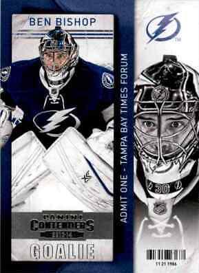 Ben Bishop #39 Hockey Cards 2013 Panini Contenders