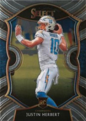 Justin Herbert #44 Prices [Rookie] | 2020 Panini Select | Football Cards