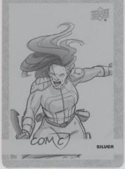 Gamora [Silver Sparkle Printing Plate] #27 Marvel 2021 Upper Deck Annual Prices