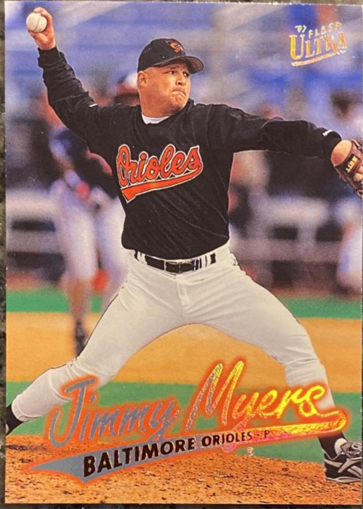 Jimmy Myers #8 Baseball Cards 1997 Ultra