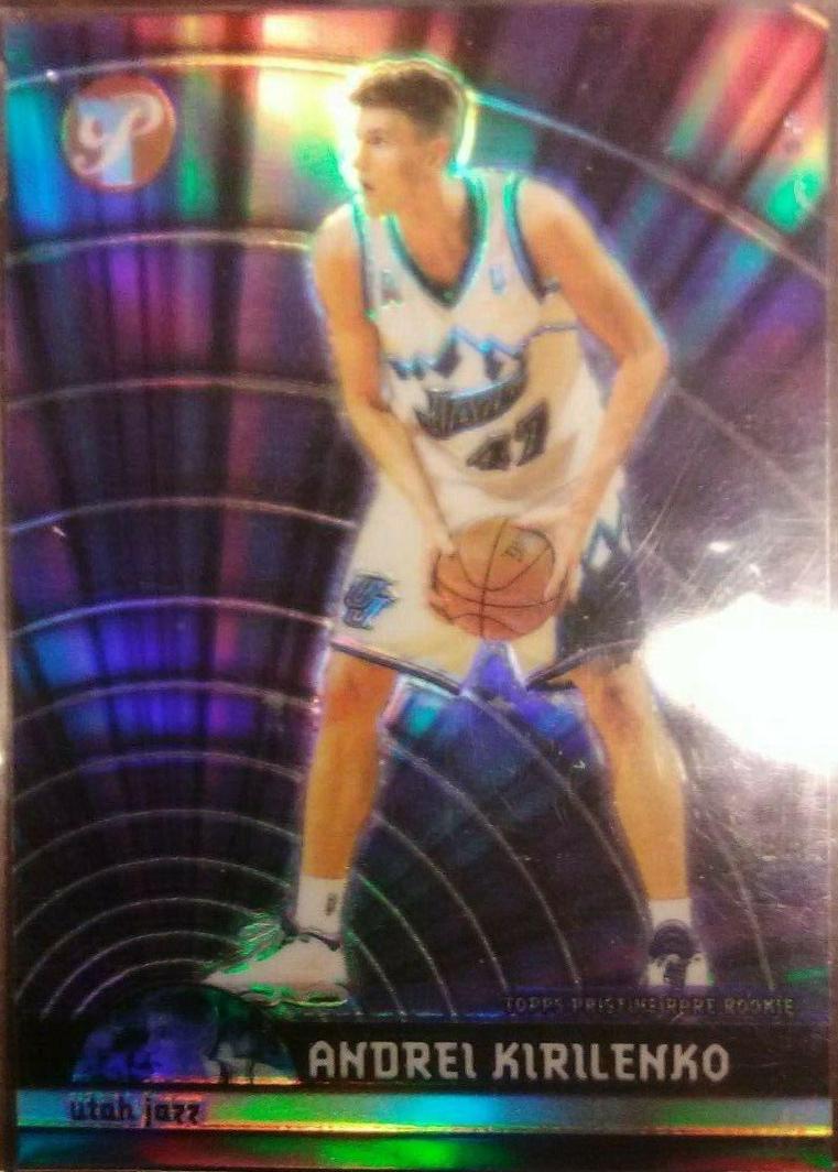 Andrei Kirilenko [Refractor] #107 Basketball Cards 2001 Topps Pristine