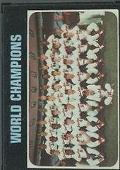 World Champions Orioles #1 Baseball Cards 1971 Topps Prices