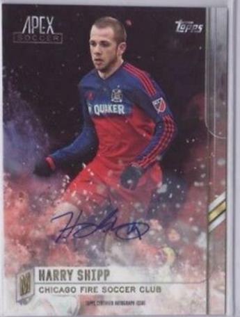 Harry Shipp [Autograph] #45 Soccer Cards 2015 Topps Apex MLS