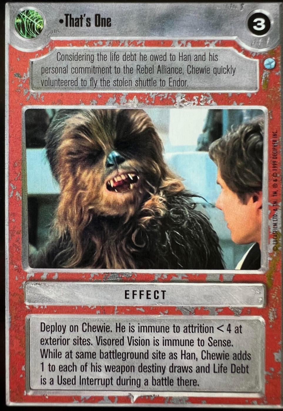 That's One [Limited] Star Wars CCG Endor