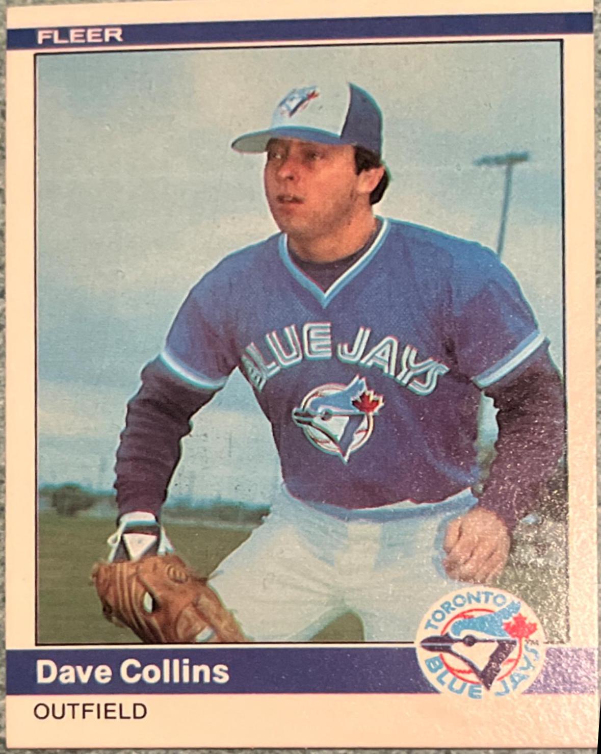 Dave Collins #151 Baseball Cards 1984 Fleer