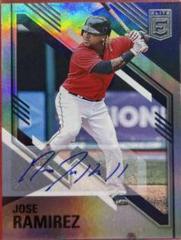 Jose Ramirez [Autographs] #3 Baseball Cards 2021 Panini Chronicles Elite Prices