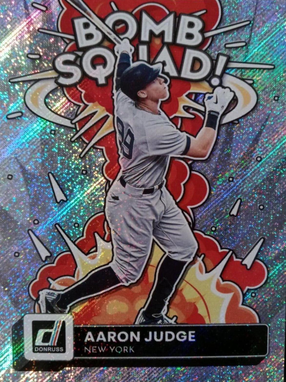 2022 Panini Donruss Bomb Squad! Diamond #BS-6 Aaron deals Judge Graded CGG 10 Gem Mint