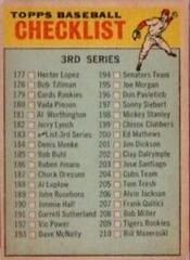 Checklist 177-264 [Small Print on Front] #183 Baseball Cards 1966 Venezuela Topps Prices