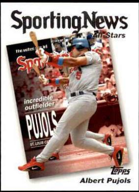 Albert Pujols #723 Baseball Cards 2004 Topps