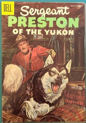 Sergeant Preston of the Yukon #17 (1956) Comic Books Sergeant Preston of the Yukon