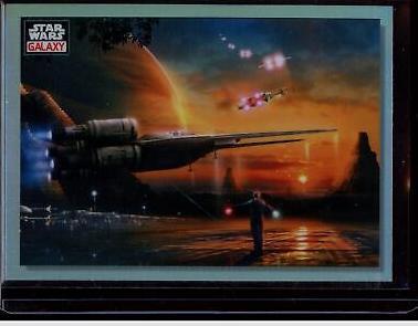 Dawn of the Rebellion [Refractor] #93 Star Wars 2023 Topps Chrome Galaxy