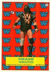 Smash #19 Wrestling Cards 1987 Topps WWF Stickers Prices