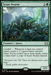 Scute Swarm #197 Magic Duskmourn: House of Horror Commander Prices